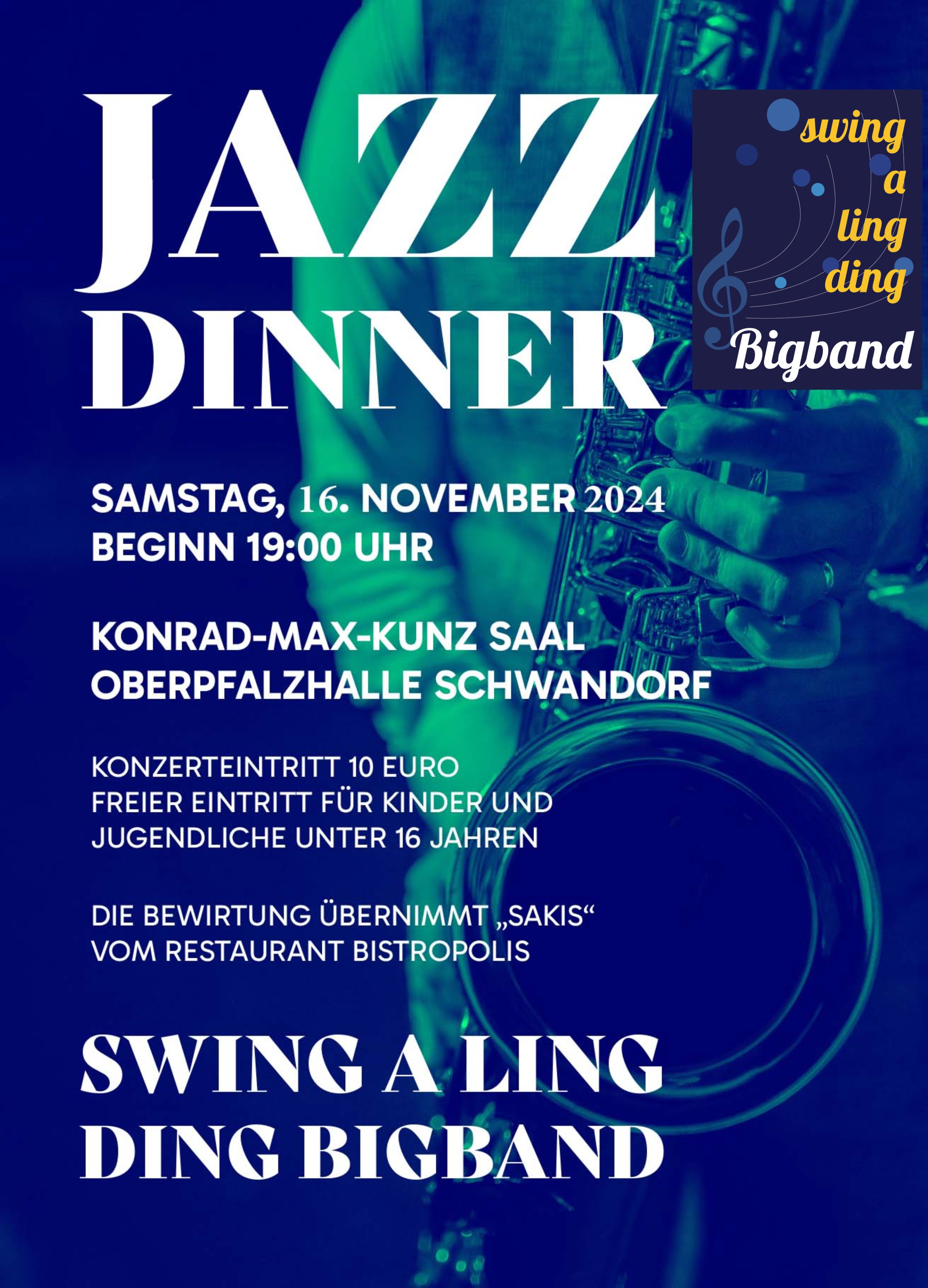 Plakat Jazzdinner SAD 024